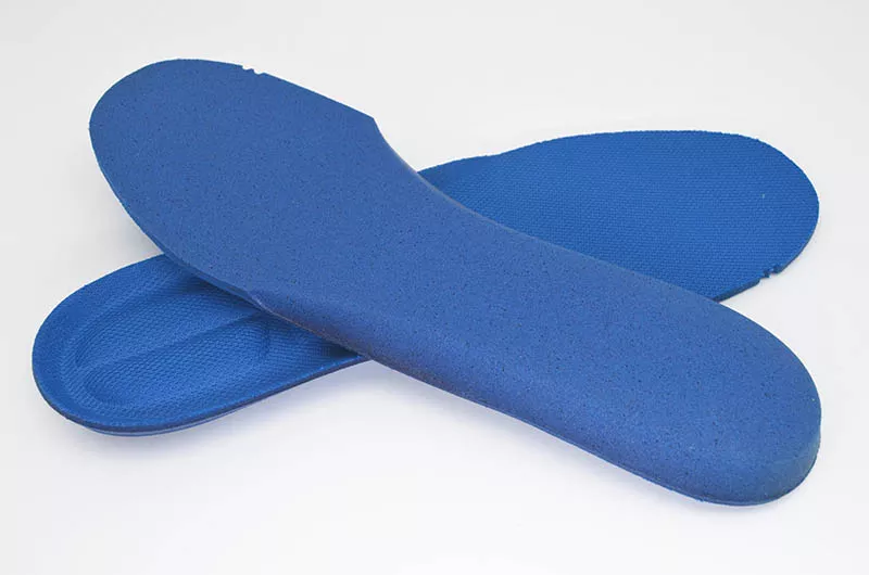 The insoles are made of Ortholite material.