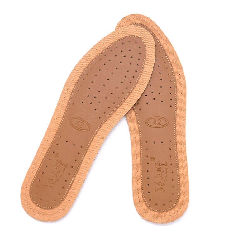 Comfortable Leather Insoles Absorb Sweat Shoes Pad