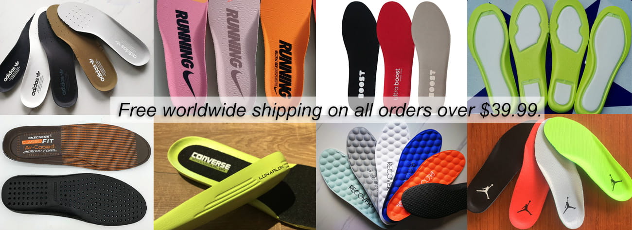 Heated insoles for men & women with remote