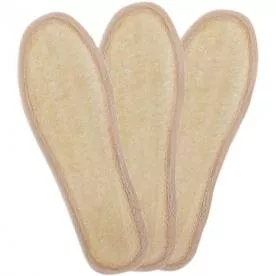 Comfortable Natural Loofah Shoes Pad Soft Insoles
