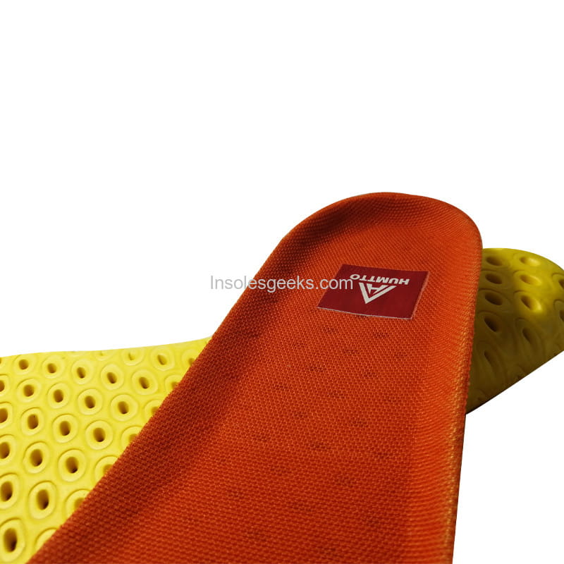 Comfortable Sport  EVA Insoles Orange Running Shoe Inserts