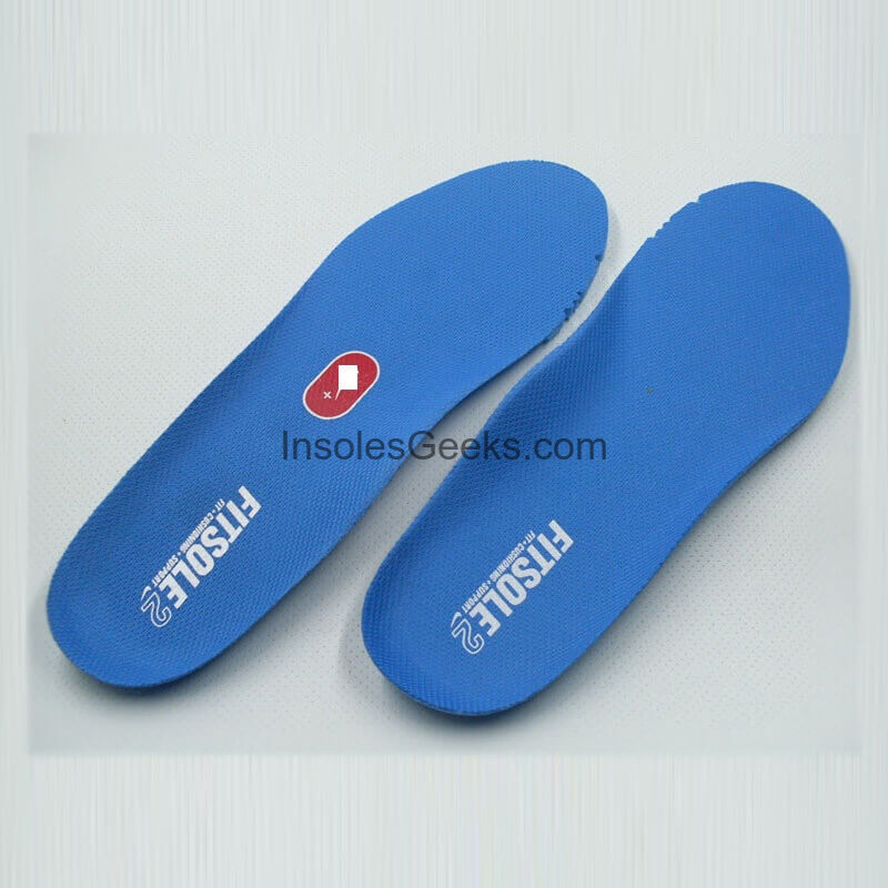 NIKE FITSOLE Ortholite Thick Shoe Insoles Blue
