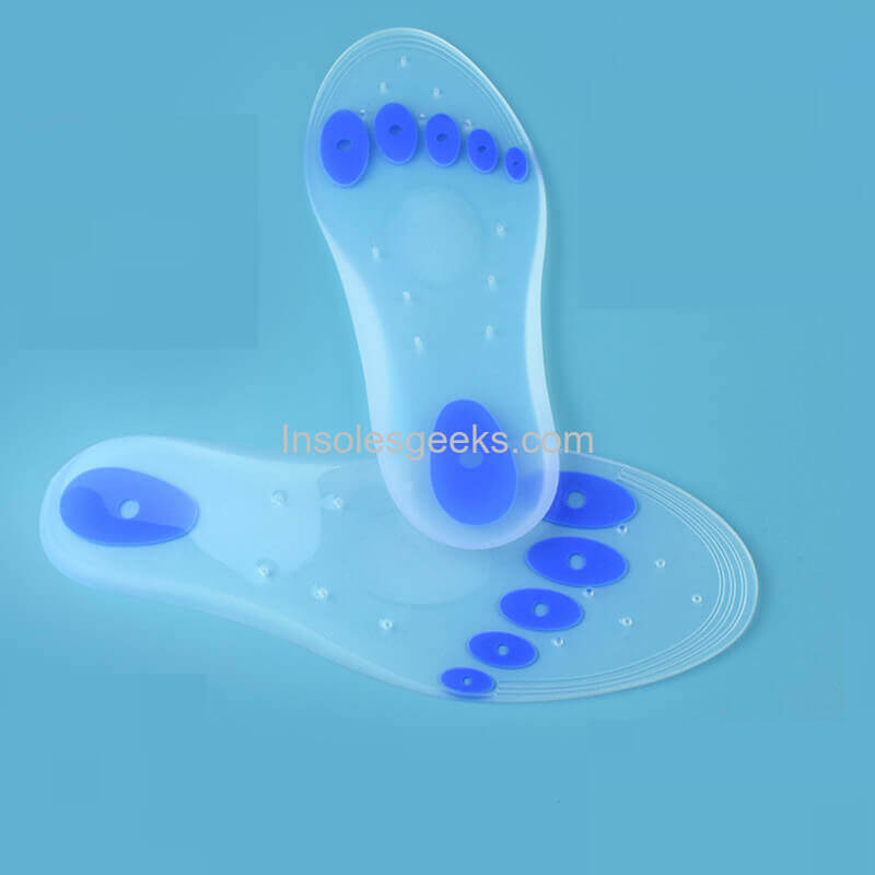Soft Silicon Gel insoles Comfort Foot Care Shoes Pad