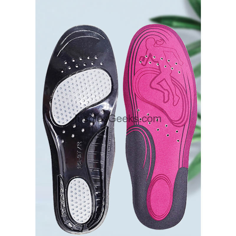 Breathable Gel Shoe Insoles for Running and Walking