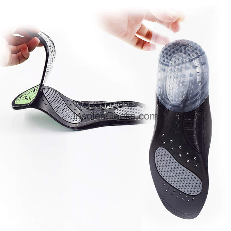 Breathable Gel Shoe Insoles for Running and Walking