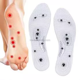 Magnetic Acupressure Reflexology Gel Insoles INS-21331