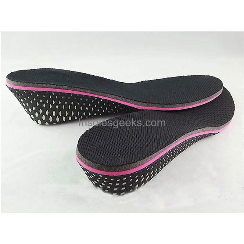 3CM 5CM Fashion Invisible Increased Pad Height Shoes Insoles for Women