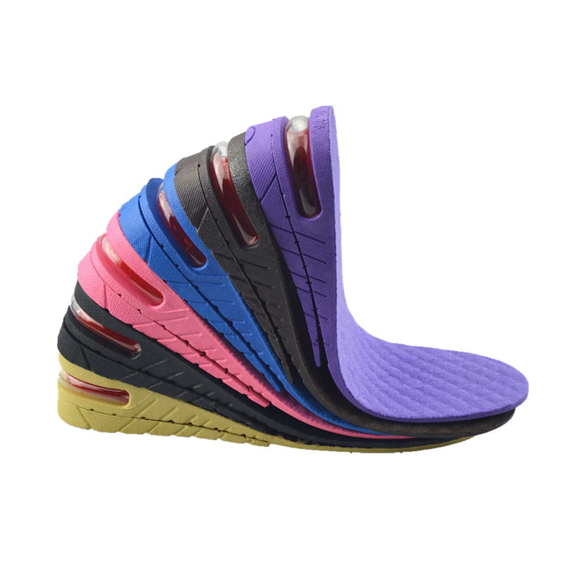 5 CM Double Air Cushion Adjustable Increased Insoles