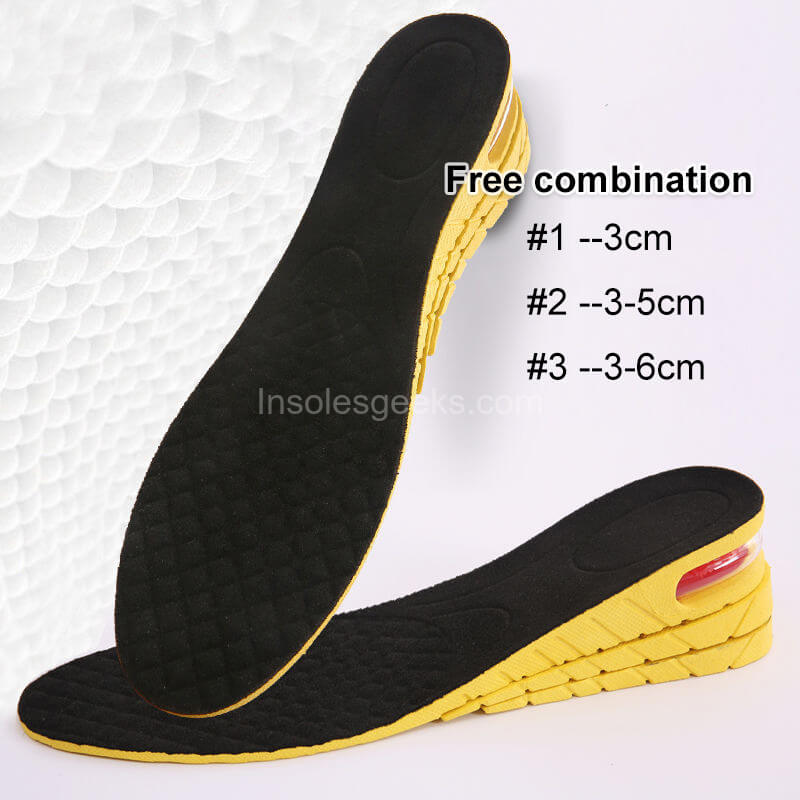 Geek Comfort High Heel Insoles Height Shoe Inserts