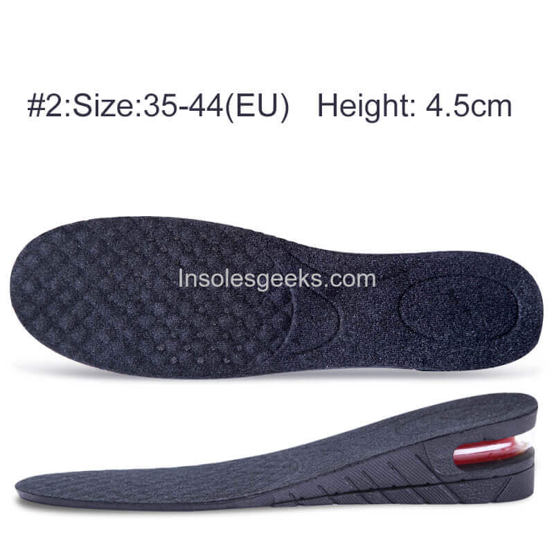 3 4.5 6CM High Heel Inserts Air Cushion Height  Insoles