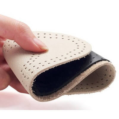Comfortable Cowhide Leather Insoles Soft Shoes Insert