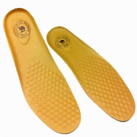 Men's Suspension Sport Insoles Leather Shoe Pad