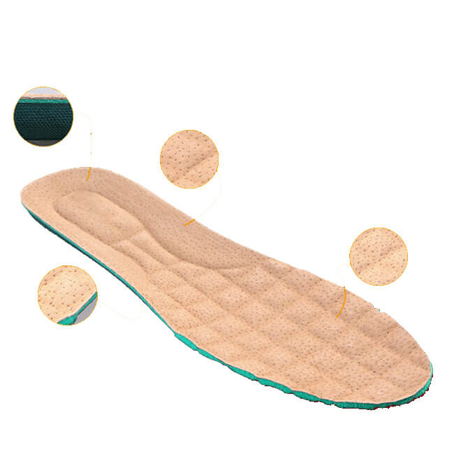 Soft Leather Sport Shoe Insoles Free Cutting For Men and Women