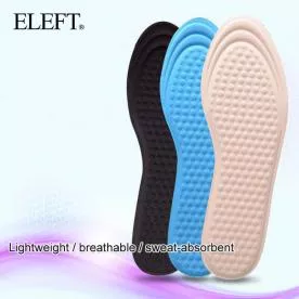 Eleft Sports Comfortable Soft Sole Insoles Black,Khaki IGS-8025