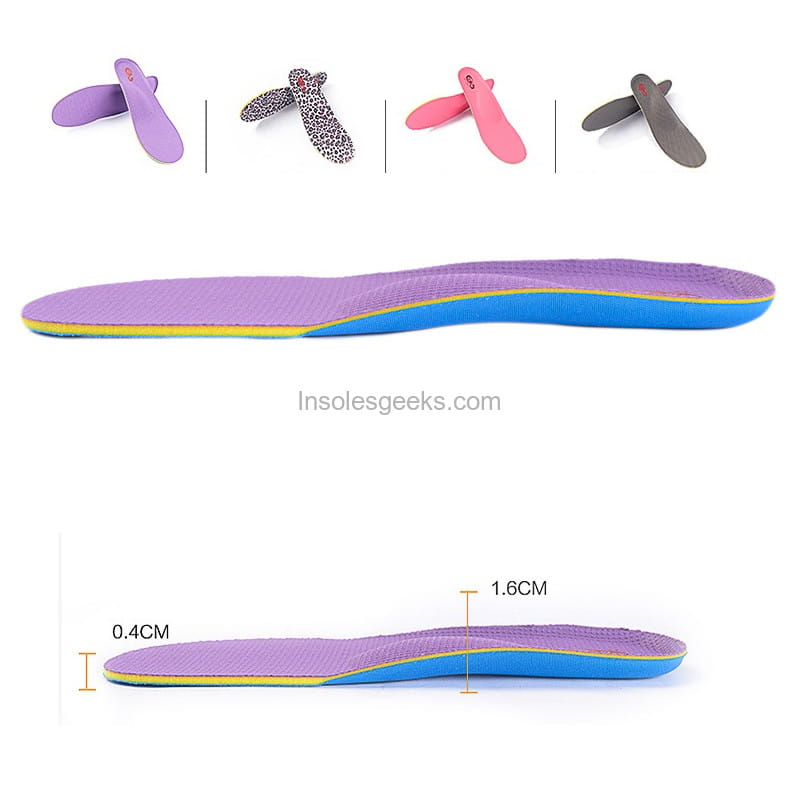 Beathable Orthotics Arch Support Cushioning Insoles