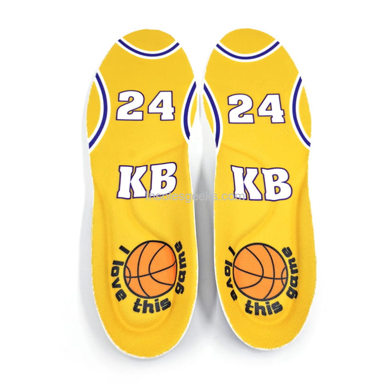 NBA Basketball Arch Support Orthotic Pu Insoles