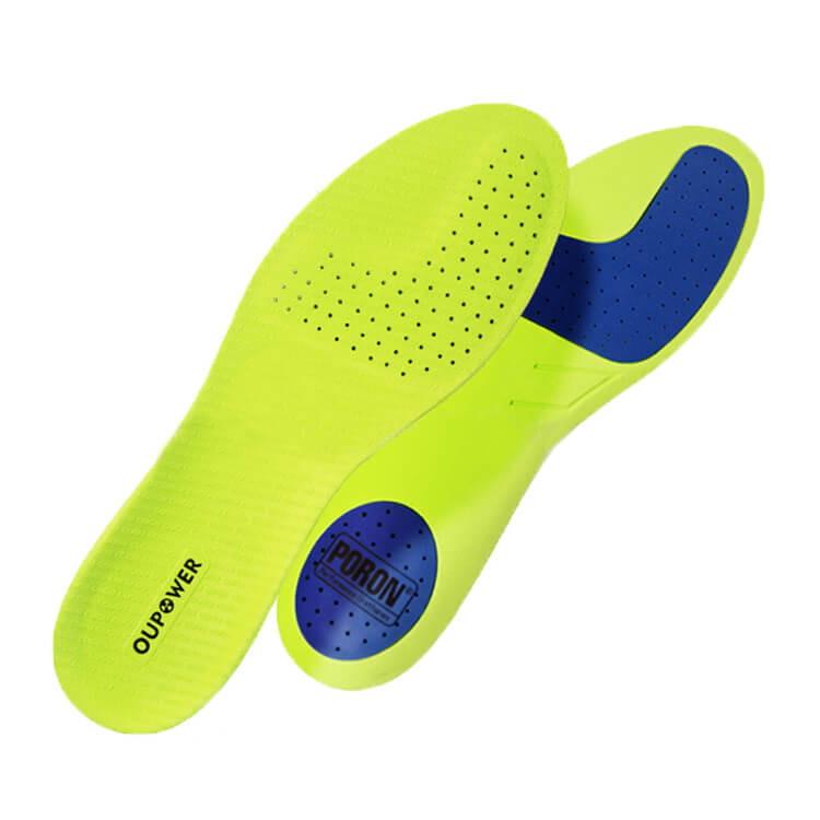 OUPOWER PORON Athlete Insoles for Football Soccer Shoes | INSOLESGEEKS