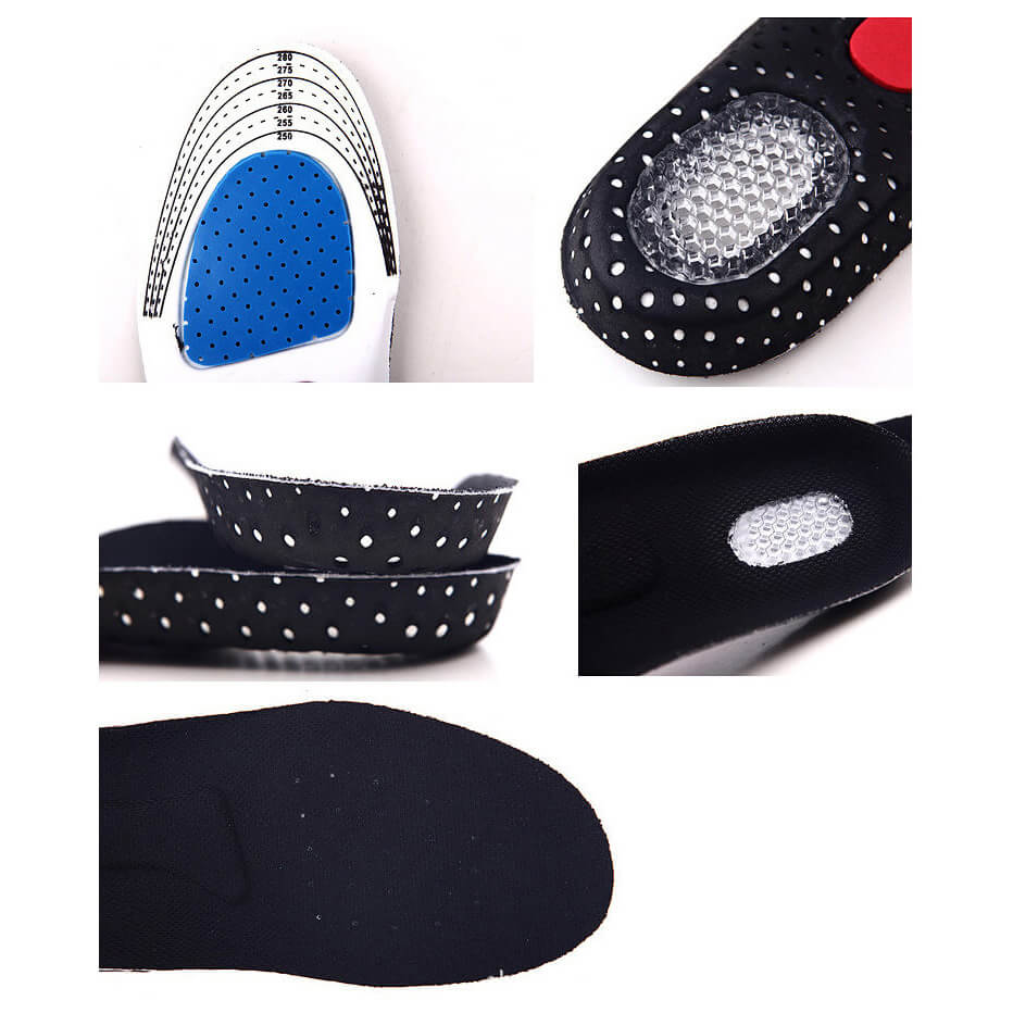 Comfortable Shockproof EVA Silicone Sport Shoes Insoles ISG-311