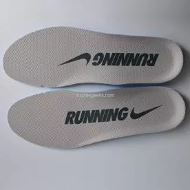 Nike Air Max RUNNING Barefoot Ride 5.0 Shoes Insoles Gray