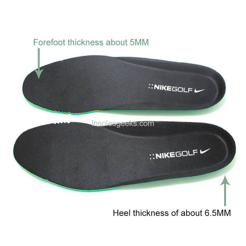 NIKEGOLF Double Layer Hardened Memory Foam Sports Shoe Insoles