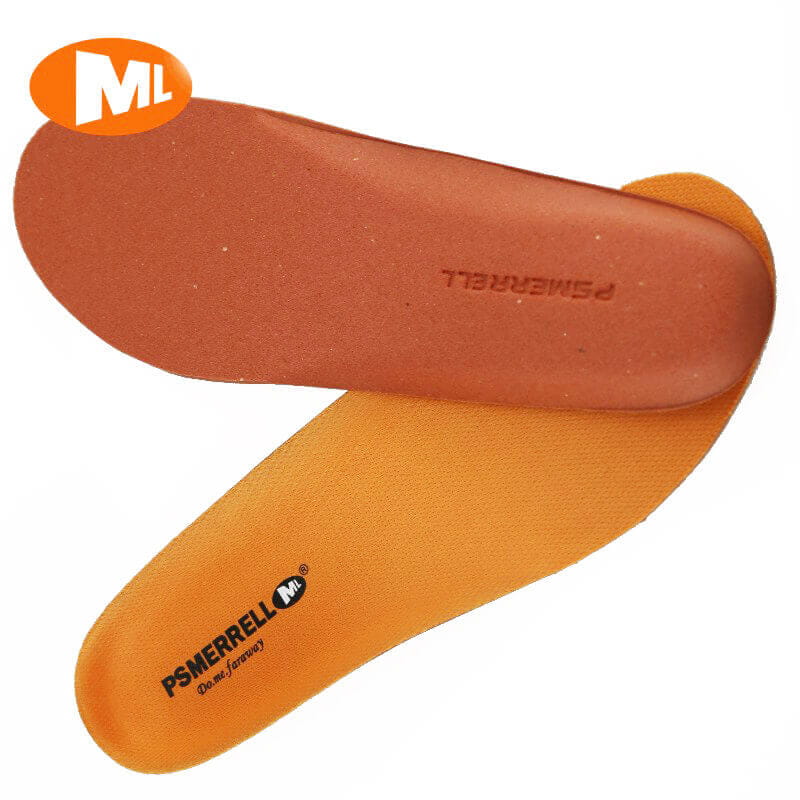 Replacement MERRELL Ortholite Air Cushion Insoles Orange