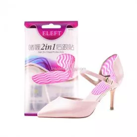 ELEFT Comfort Wear Gel 2 in 1 Heel Protectors for High-heeled Shoes