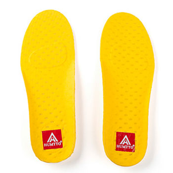 Comfortable Sport EVA Insoles Yellow Running Shoe Inserts