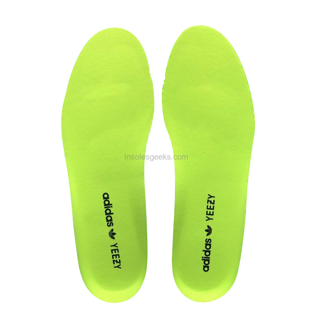 Replacement Yeezy 350 V2 Green Glow Insoles